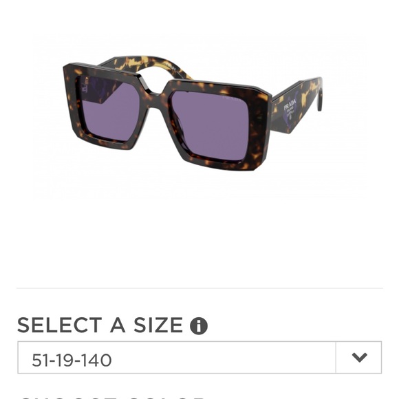 Prada PR 23YS - Picture 1 of 8